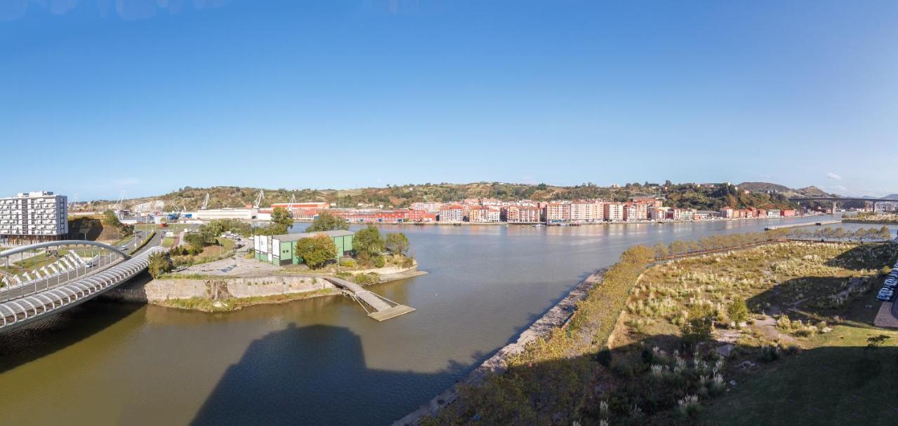 Amplio Y Luminoso Sobre La Ria De Barakaldo Lägenhet Exteriör bild